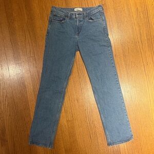 Abercrombie & Fitch 90s Straight Mid Rise